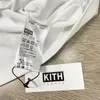 SS Kith يعامل موقع tee the shirt الرجال النساء خمر 1 1 جودة عالية الجودة بيضاء قمم 220616