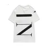 T-shirts pour hommes Summer Loose Tees Offs Marques de mode Tops Man S Casual Shirt Luxurys Vêtements Street White Shorts Sleeve Clothes Polos Tshirts.VN10