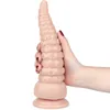 Erotica Anal Toys enorma realistiska bläckfisk Tentacle Dildo Soft Healthy Pvc Monster Sex för kvinnor lesbiska med sugkopp vuxen produkt 220507