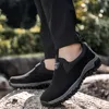 Herren-Turnschuhe, Herren-Loafer, Outdoor-Sportschuhe, Kunst-Wildleder, rutschfeste Gummi-Männer-Wanderschuhe, weiche Herren-Schuhe, große Größe 46