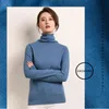 MRMT 2022 브랜드 새로운 니트 여성 스웨터 하이 넥 여성 스웨터 여성 여성 스웨터 풀버를위한 단단한 풀오버 L220706