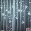 3,5m Snowflake LED Light Christmas Tree Decorações Navidad Decorações de Natal de Natal para o ano em casa Kerst 201203