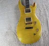 La nuova produzione di hardware per chitarra elettrica haute couture in acero giallo fiammato 2022 24 oro