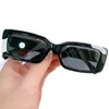 22Newest Luxury small rectangular plank sunglasses UV400 for women 54-18-145 design Black color sun glasses for Precription fullset case