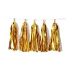 30packs Tissue Paper Tassel Decoration Garland Br￶llop Birthday Party Supplies Pink Gold Paper Tassels Mariage Event Party Gifts 201027