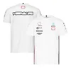 男子と女性の新しいTシャツF1 F1ポロ服トップレーシングスーツの公式チームユニフォームファン短袖のクイックドライトップはO798になります