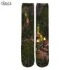 Drop 2 Fashion 3D Prints Fashion Chaussettes Jeu Heroes of Might Magic Hommes Femmes Chaussettes droites décontractées 220617