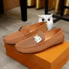 Monte Carlo Moccasin slip-on loafers Designer män klädskor med damare mönster s-lock spänne lurxury körsko