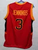 Xflsp mens BRANDON JENNINGS # 3 OAK HILL HIGH SCHOOL Maglia da basket Demons Retro Custom Throwback Fan Sports Jersey Abbigliamento