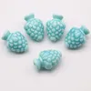 100 Stück schöne Keramikperlen für Schmuck Herstellung von Halskettenarmband 14 x 10 mm Erdbeerform Porzellanperlenzubehör