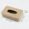 Universal Car Tissue Box Creative Leather Napkin Holder Back Seat Sun Visor Organizer for 220523