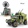 Sembo Militaire voertuigen Model Kit SWAT Team Tank Vliegtuig Vliegtuig Soldaten Minifig Building Blocks Diy Brick Kids Toys World Wereldoorlog 2 220715