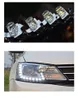 Reflektory LED samochodu dla Jetta 2012-18 Mk6 Sagitar High Beam Turn Signal Sygnał dzienny