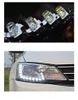 Reflektory LED samochodu dla Jetta 2012-18 Mk6 Sagitar High Beam Turn Signal Signal Daytime Lights