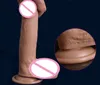 Realistischer Penis Schwarz Braun Riesendildo mit Saugnapf sexy Spielzeug weibliche Masturbation künstlich für Frauen