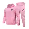 Herren Sportswear Sets Männlichen Casual Marke LOGO Trainingsanzug Männer 2 Stück Sweatshirt + Jogginghose Set 2022 Herbst Winter Mit kapuze Dicke