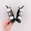 Vintage Blume Perle Hohe Pferdeschwanz Haar Klaue Für Frauen Mädchen Koreanischen Stil Haar Clips Elegante Kopfbedeckungen