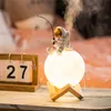 Astronaut Figuren Home Dekoration Harz Raum Mann Miniatur Nachtlicht Luftbefeuchter Kaltnebel Maschine Zubehör Geburtstagsgeschenke 220720