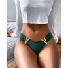 Kvinnors trosor sexiga underkläder kvinnor låg midja sport fitness sömlösa brasilianska tanga vs trosor underkläder v formade lyx