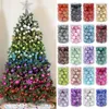 34pcs 4cm Christmas Ball Tree Ornaments Hanging balls Gold red Home Decorations Palline Natale Decor Navidad Y201020