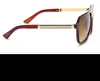 Güneş Gözlüğü Yüksek Kalite Gözlük Marka Tasarım Klasik Arılar Bacaklar üzerinde Çok Renkli Çerçeve Polarize Güneş Gözlükleri 909