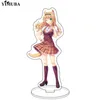 Nekopara chocolat baunilha gêmea irmãs stand modelo placa chaveiro mesa decoração gato meninas acrílicas figuras de pé de pé do suporte de sinal AA220318