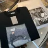 Mode män tee t shirt designer tryck män tees klassiska män polos förlorar bomullskläder hiphop street kläder kort ärm