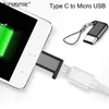 Conversor de cabo Tipo C para Micro-USB Tipo C para USB 3.0 Adaptador OTG para MacBook Pro Xiaomi Samsung Phone Cable Cabil