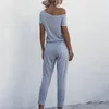 Kobiety Jumpsuits Rompers Women Casual One Rushoter Joks Mash