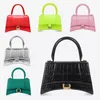 Women's men hourglass Handle fashion crossbody Bags Clutch flap tote leather pochette Luxury Designer wallet purses Crocodile pattern handbag Shoulder chain Bag