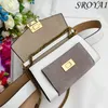 Fashion Simple Bags Multi-compartiment One-Shoulder Messenger Bag Style Artwork Handtas Luxe textuur All-match handtassen