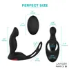 Nxy Anal Toys Inalámbrico Remoto Masculino Masaje de Próstata Vibrador Plug Butt con Anillo Retraso Eyaculación Sexo Adulto para Parejas Gay 220506