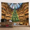 Christmas Wall Carpet Tree Art Ornament Home Decoration 2021 New Year Cover J220804