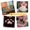 1 PC 2 Tailles Doux Patte Oreiller Animal Coussin De Siège En Peluche En Peluche Canapé Intérieur Sol Maison Chaise Décor Hiver Enfants Filles Cadeau 220817