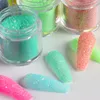 10st Pink Sugar Powder Nail Glitter Sparkly Candy Colorful Bulk Fine Pigment Dust Kit för Manicure Gel Nagel Art Decorations 220525
