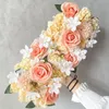 Panneau de couronnes de fleurs décoratives, arc de mariage, rangée de fleurs DIY pour décoration de Station T