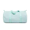 Mint Kids Seersucker Borsone Bambino Borsone leggero Borse da viaggio all'aperto per pigiama party Camping Ballet Case DOM1061494