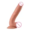 Massager zabawek seksu Kobieta masturbacja klimat penis dorosły zabawki seks miękki wibrujący dildo