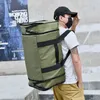 duffle påsar stor kapacitet resväska mäns bärbara takbagage vattentät vikbar resväska 220707