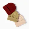 2021 Kış Şapkaları Kadınlar Erkekler Yeni Şapkalar Örme Katı Serin Şapka Kızlar Sonbahar Kadın Beanie Sıcak Kaput Rastgele Kapak Toptan J220722