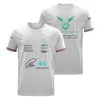 T-shirts voor heren Formule 1 Racing Suit T-shirt F1 Team Racing Suite Sneldrogende ademende ademende ademende aangepaste plus size 2022 Nieuwe stijl BXOX