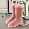 Venda quente 2023 de alta qualidade uggsboot feminino clássico botas altas botas de neve bota de couro de inverno