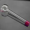 4 inch Pyrex Glass Oil Burner Pipe Great Tube Smoking Accessories Random Color