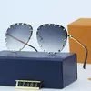 Óculos de sol de verão designer de moda óculos de armação completa design padrão de letra para homem mulher 5 cores de alta qualidade