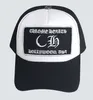 American Trucker Cap Cartle Borderyer Brim Brim Baseball Cap homens e mulheres