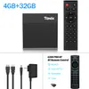 Tanix X4 Android11 ​​Smart TV Box Amlogic S905x4 AV1 3D Wyświetlacz 8K 4G32G 4G64G BT Ustaw górne pole 2.4/5G WiFi