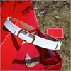 Mens Womens Belt Luxurys Designers Cowskin Belts For Women Fashion Waistband Cintura Ceinture Big Letter Buckle Belt 3.0cm 22022162063
