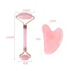 Massager Rose Roller Slimming Natural Jade Facial Massage Roller Stone Skin Massage Beauty