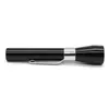 Colorful Aluminium Alloy Flashlight Pen Shape Pipes Portable Removable Dry Herb Tobacco Bowl Innovative Design Mini Smoking Handpipes Cigarette Holder DHL Free