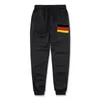 ズボンジョギングドイツの旗スウェットパンツズボンスポーツトレインパンツ卸売ジョガーストリートウェアトラックスーツジムフィットネスズボン220613